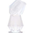 Wine2Go Diamond Silicone Wine Glasses 9oz