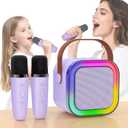 Bluetooth Speaker, Portable Bluetooth Speaker with Wireless Microphone