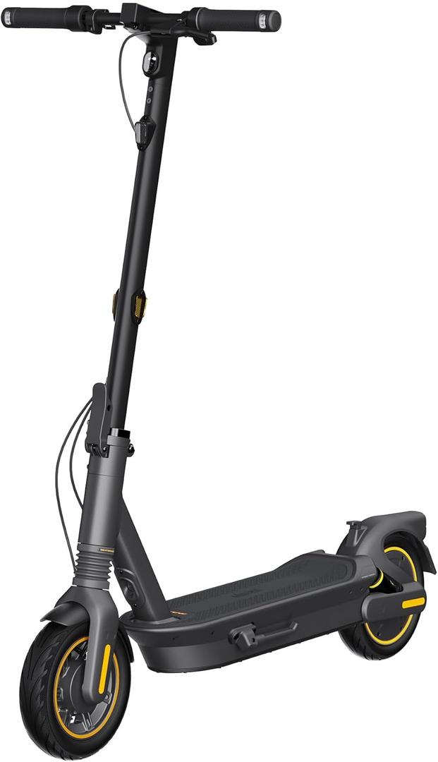 Segway Ninebot MAX Electric Kick Scooter w/Powerful Motor, Long Miles Range, 18.6 & 22mph Top Speed, Dual Suspension (MAX G2 Only), Scooter for Adults UL-2271 2272 Certified