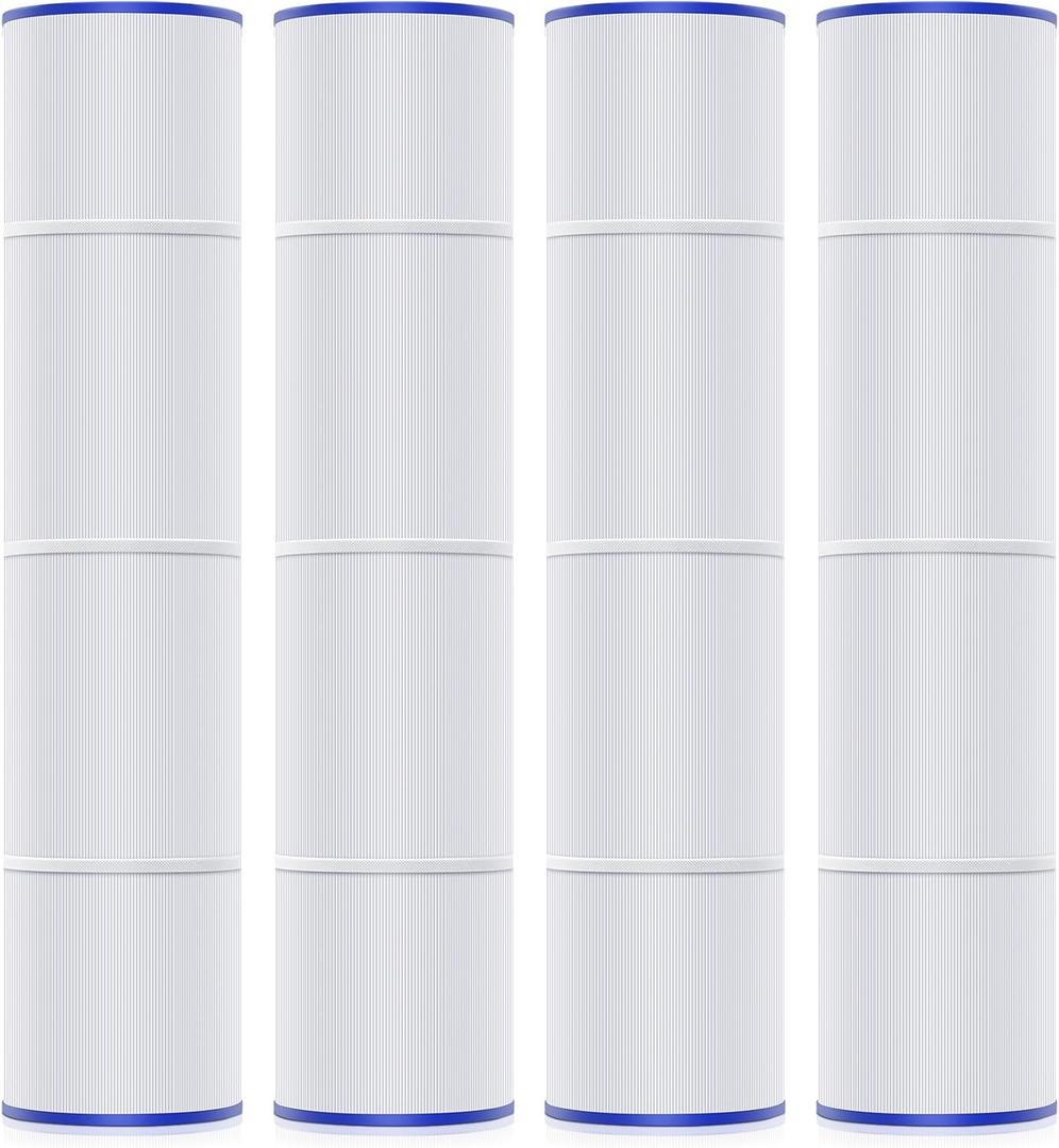 CCP520 Pool Filter Cartridges Compatible with Pleatco PCC130 Pool Filter,R173578 Pool Filter 4 Pack,Unicel C-7472,Clean and Clear Plus 520, Fc-1978,Fc-6475,520 Sq.Ft