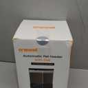 oneisall Automatic Cat Feeder for 2 Cats, 20 Cups/5L Automatic Cat Food Dispenser for Small Pets Indoor, Timed Cat Feeder for Dry Food (Black)