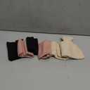 INNERSY Women's Seamless Underwear No Show Invisible Lightweight Hipster Panties 6-Pack (Large, Warm Neutral)