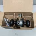 Schlage F51A PLY 622 Plymouth Door Knob, Keyed Entry Lock, Matte Black