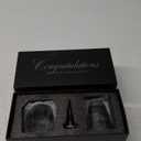 Engagement Gifts for Couples - Unique Fiance Gifts for Him or Her! Whiskey Wine Glasses with Diamond Wine Stopper