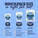 BRAMI Lupini Beans Snack, Variety Pack | 7g Plant Protein, 0g Net Carbs | Vegan, Vegetarian, Keto, Plant Based, Mediterranean Diet, Non Perishable, 5.3 Ounce (Pack of 8) (EXP 03/28/28)