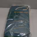 Shilucheng 100% Cotton King Size Duvet Covers - 600 Thread Count, Luxury Sateen Weave Egyptian Cotton Comforter Cover with Zipper Closure & Corner TiesHotel Bedding Duvet Covers 3 Piece (White)