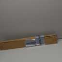 LazBlinds No Tools No Drill Cordless Aluminum Mini Blinds, 100% Privacy S-Curve Blinds for Windows, Room Darkening Horizontal Window Blinds and Shades for Home, 27" W x 48" H, White