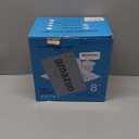 FEITON Bathroom Exhaust Fan with Light, Ceiling Mount, 110 CFM 1.0 Sones 4 Inch Duct, Quiet Square Bath Fan Light Combo, Shower Exhaust Fan with Light