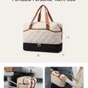 LOVEVOOK Weekender Bags for Women with Shoe Compartment, Lightweight Travel Duffle Bag with Wet Pocket, Hospital Overnight Bags for Women Labor Delivery, Personal Item Carry On Bag for Gym, Sport