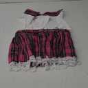 Avidlove Lingerie Set for Women Sexy Lace Two Piece Lingerie Outfits with Tie Top and Mini Pleated Skirt Set, Medium
