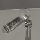 Cuisinox Alpha Pattern Flatware Polished Stainless Steel Silverware Forks, Set of 4 Dinner Forks