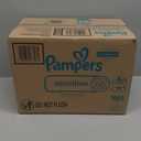 Pampers Sensitive Baby Wipes, Water Based, Hypoallergenic and Unscented, 18 Flip-Top Packs (1008 Wipes Total) 