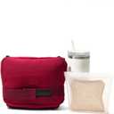 Insulated Lunch Bag for Women, 8L Leak-Proof lunchbox for Work, Fits One Full Meal or 6 Cans (Burgundy)