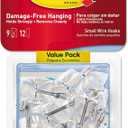 Clear Hooks & Strips (4 Count)