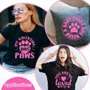 2 x GIRAFVINYL Hot Pink Glitter Heat Transfer Vinyl, Hot Pink Glitter Iron on Vinyl 10" X 5 FT Sparkle HTV for T-Shirt Fabric Decoration