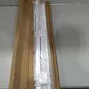 No Drill Cordless Vinyl Mini Blinds,White,25.5" W x 48" H | 1",No Tools,Horizontal Window Blinds,Light Filtering,Indoor Windows