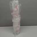 BPA-Free Plastic Tumblers 8 Pack (8x22oz) | Reusable Dishwasher Safe | Stackable Shatterproof Cups | Plastic Drinkware & Drinking Tumblers for Restaurant, Home, Party (Transparent)