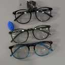 IBOANN Iconic Blue Light Glasses for Woman - Computer Glasses up to 99% Blue Light Blocking - Anti Eyestrain & UV Glare