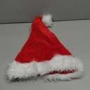 BOSONER Santa Hat: Christmas Hat Adult - Santa Hat for Women and Men - Led Santa Hat (1 Pack With Led)