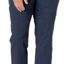 Amazon Essentials Men's Athletic-Fit Casual Stretch Khaki Pant, Navy, 32W x 32L