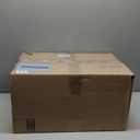 Washable Rug 8x10 Area Rugs for Living Room, Abstract Rug for Bedroom, Soft Rainbow Non Slip Throw Rugs with Rubber, Low Pile Stain Resistant Boho Geometric Carpet for Dining Room, Orange