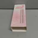 Bikini Trimmer for Women, Dual Head Face Shaver Body Hair Trimmmer, IPX7 Waterproof Womens Electric Razor for Legs, Rose Gold