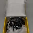 Glocusent Clip on Light: 10 Brightness Levels from 20 to 180LM LED Reading Light with Clamp and Flexible Gooseneck - Eye Caring Book Lights for Reading at Night, Clip on Desk Bed Headboard (Black)