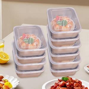410 stainless steel Refrigerator Frozen Meat Dispenser Box Household Kitchen Storage Supplies,13.5 * 10.5 * 5.8cm