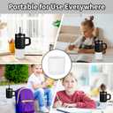 WUQID Higher Silicone Boot Compatible with Stanley Quencher H2.0 & IceFlow Flip & ProTour 40oz 30oz 20oz 14oz, Fit Same Diameter 14oz 20oz 30oz 40oz Tumbler Cups Anti-Slip Bottle Bottom Sleeve Cover (Clear)