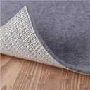 Non Slip Rug Pad Grippers - 9x12 Ft, 1/8" Thick, (Felt + Rubber) Double Layers Area Carpet Mat Tap, Provides Protection and Cushioning for Hardwood or Tile Floors