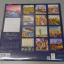 Graphique 2024 Italia Wall Calendar | 12 x 12 | Thick Paper | Home & Office Organizer | Large Monthly Grid | 3 Languages & Marked Holidays | 4 Month Preview Page for 2025