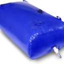 2000 L/528 gal Water Bladder Storage Containers, Foldable Portable Water Tank Large Capacity Soft Water Bag, Drought Resistance, Fire Prevention, Emergency Water