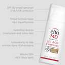 EltaMD UV AOX Elements Tinted Face Sunscreen, SPF 50, 100% Tinted Mineral Sunscreen for Sensitive Skin and Dry Skin with Antioxidants, 1.7 oz Pump