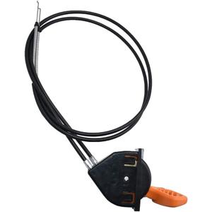 Carbman Throttle Choke Cable Control Assembly for John Deere AM140333 X 300 500 Series X300 X350 X500 X534 X380