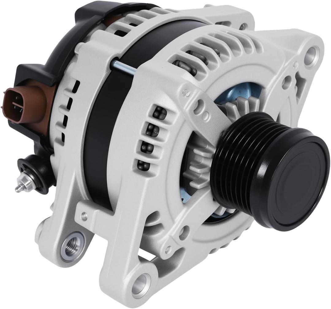 New 130Amp Alternator 3.5 3.5L for Toyota Avalon 20052018, Highlander 20082013, Venza 20112015, for Lexus ES350 20072018, RX350 20072009 Replace# 1042102100, 270600P15184