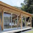 Clear Tarps Heavy Duty PVC, Transparent Tarp Durable Waterproof Dustproof Windproof, Tarpaulin with Grommets & Ropes for Greenhouse, Patio, Garden, Pavilion, Chicken, Porch, Outdoor (3.3' x 8.2')