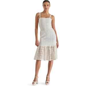 Steve Madden Women's Hartley Dress (White, M)
