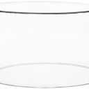 Ilouera Acrylic Riser Stand - 6" H x 10" D Round Cylinder Shape, Display Stand for Cake, Figurines, Jewelry, Crafts, Art & Decor, Centerpieces