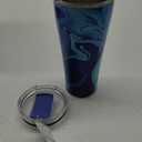 Swiglife 32oz Insulated Tumbler, Travel Coffee Tumbler with Lid, Cup Holder Friendly Travel Coffee Mug, Stainless Steel, 32 oz, Reusable Insulated Mug with Lid (Blue Lagoon)