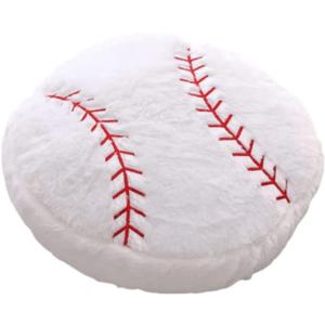 Baseball Sports Pillow Fluffy Soft Throw Pillow Toy 14" Durable Sport Baseball Plush Toys,Plush Toys Gift for Kids Boy Girls Children Room Decoration