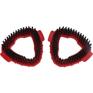 Scrub Brush Replacement Head,Microfiber Hard Cleaning Brush, 2pcs Scrub Brush Replacement Tile Floor Cleaning Brush Attachment for O Ceda EasyWring 1 Tank System