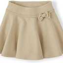 Gymboree Girls and Toddler Ponte Knit Skort , 8, Sahara Bow
