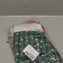 FOIMAS 12pcs Mini Christmas Stockings,8" Buffalo Plaid Xmas Hanging Stocking with Snowflake for Christmas Tree Fireplace Farmhouse Tableware Home Decoration