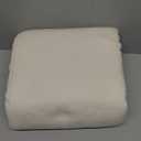 MYSKY HOME Boho Couch Cover Beige Sofa Covers with White Tassel Farmhouse Sofa Slipcover Simple Couch Protector for Dogs Chenille Sectional Couch Covers L Shaped Couch Cushion Covers, 91"x 134"