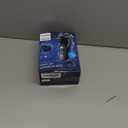 Philips Norelco Shaver 3900 Series, Wet and Dry Electric Shaver, P-Cap, Travel Pouch, Charging Stand, Storm Blue, Model S3341/92 (Silver New)