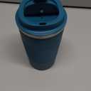 Vacuum-Insulated Stainless Steel Travel Coffee Mug, Leak-Proof Reusable Coffee Cup with Lid - Keep Hot & Cold Drinks for Hours, Durable Insulated Tumbler for Men & Women(3rd-Blue, 12OZ)