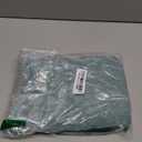 decorUhome Spring Chenille Soft Cozy Throw Pillow Covers 20x20 Set of 2, Modern Farmhouse Boho Velvet Decorative Pillow Cases with Stitched Edge for Couch Sofa Bed Home Decor, Aqua Haze