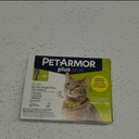 PetArmor Plus Flea and Tick Prevention for Cats, Cat Flea and Tick Treatment, 3 Doses, Waterproof Topical, Fast Acting, Cats Over 1.5 lbs