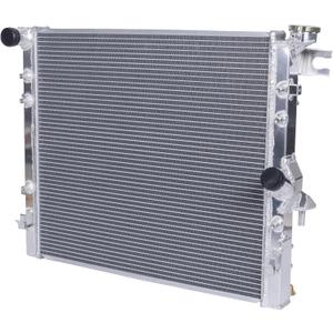 Full Aluminum Radiator Compatible with 2007-2017 Jeep Wrangler V6 3.6L 3.8L MT AT,JK Unlimited 2018
