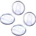 30oz Tumbler Lid Replacement - Be suitable for Rtic tumbler lid replacement, Leak-Proof and Reusable. Pack of 4.(Incompatible with the old Rtic 30oz model)